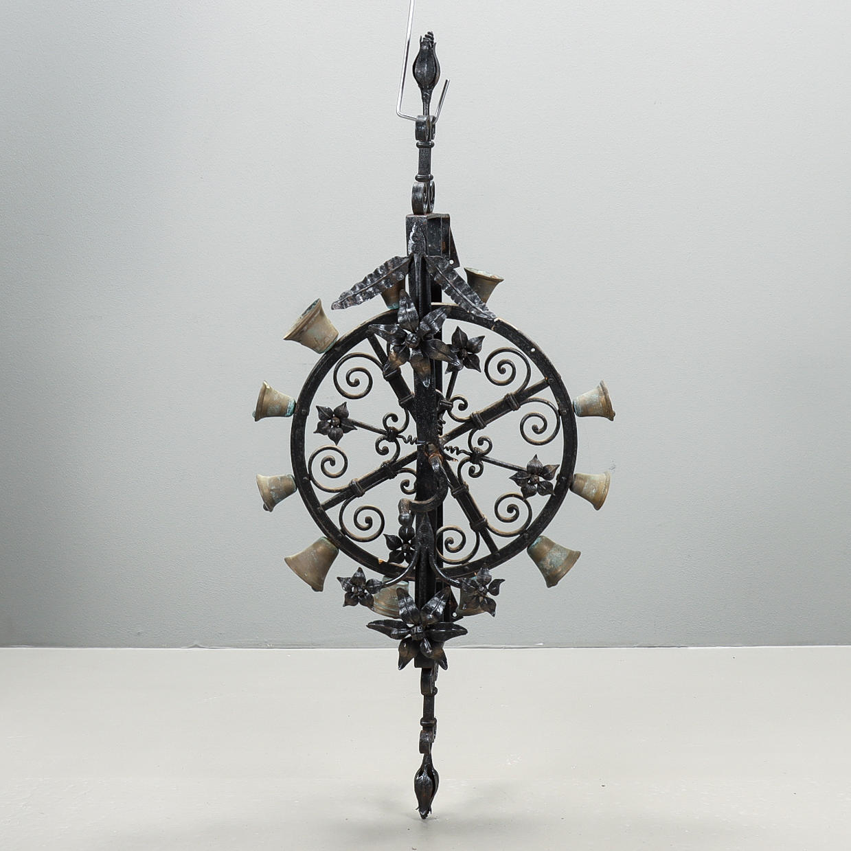 TÜRKLINGEL Mit Glockenrad, antik.