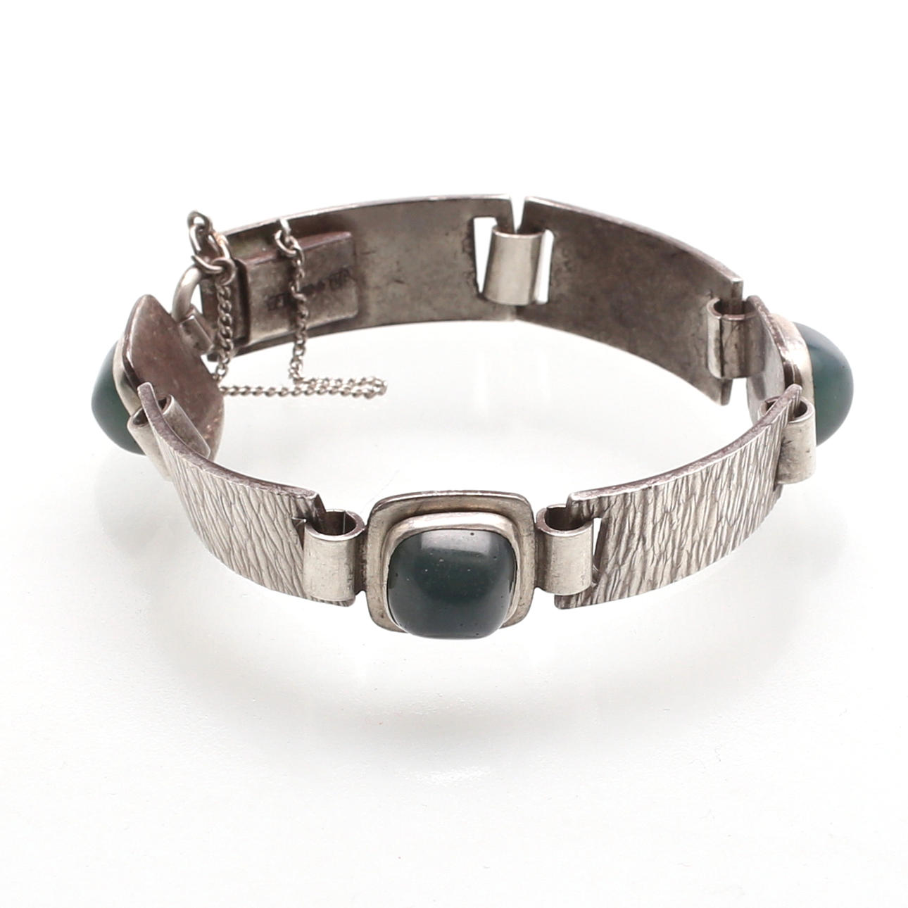 ARMBAND, silver, Victor Janson Guldvaru, Lindesberg, 1970, totalvikt 36,20 gram.