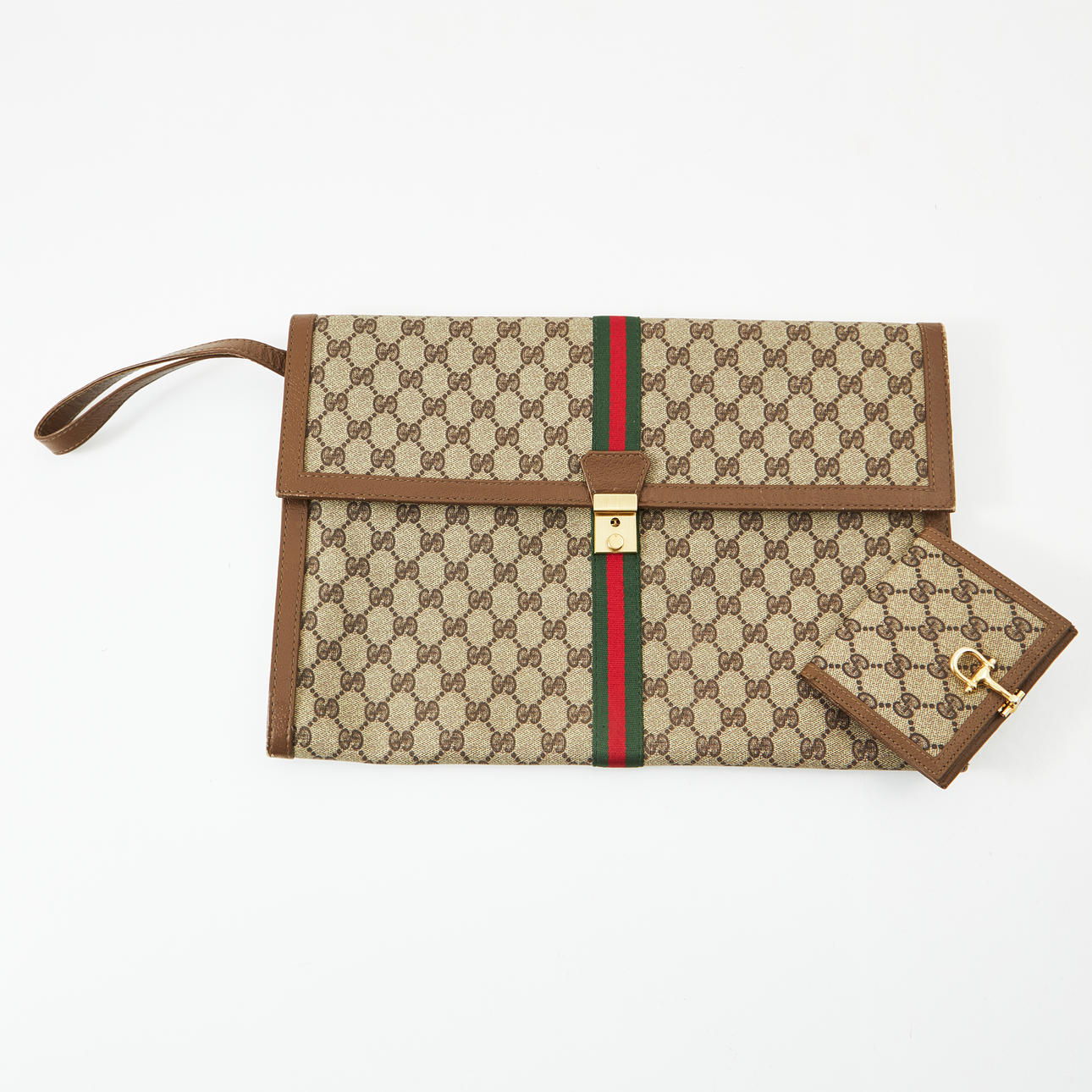 GUCCI, maletín y cartera.