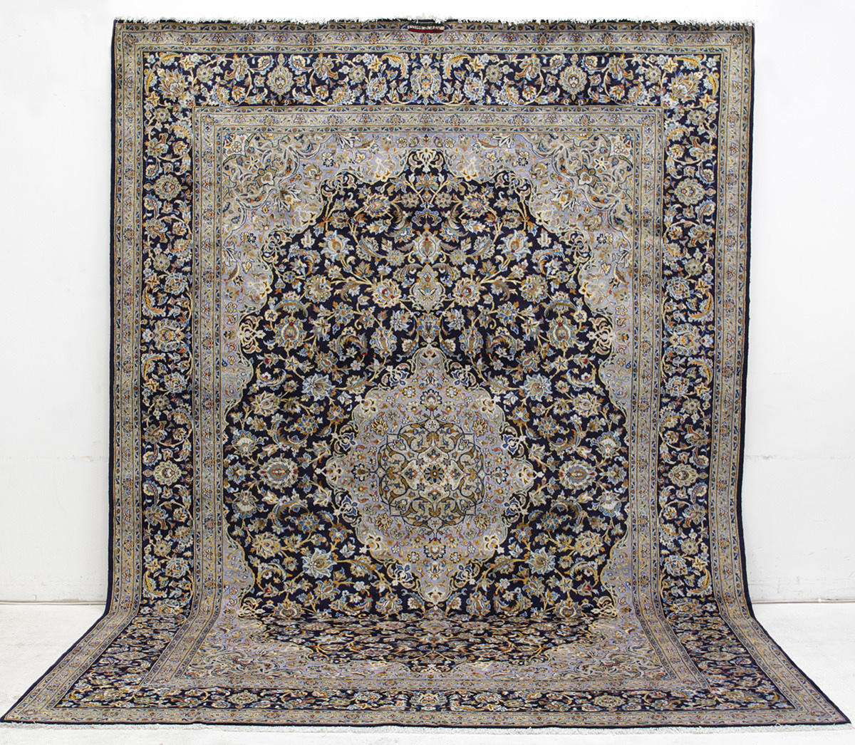 MATTA, Persisk, stor blå Keshan, (fine) 433 x 303 cm.