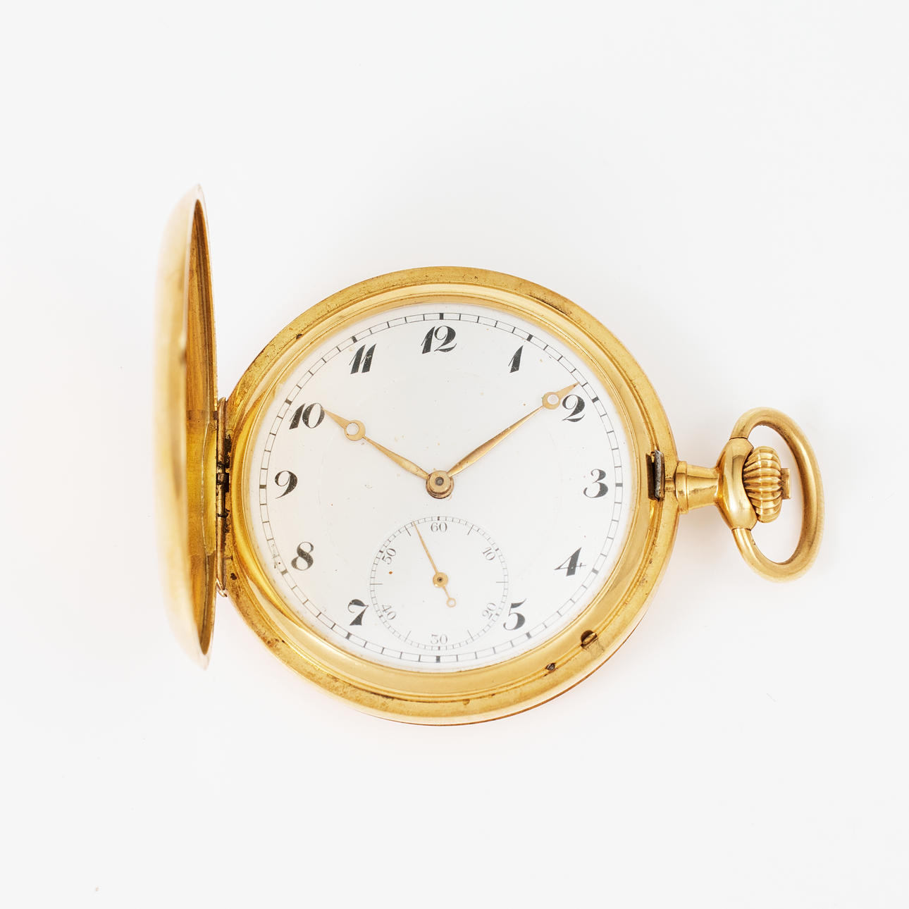 IWC, Taschenuhr, 18 Karat Gold, ca. 1920.