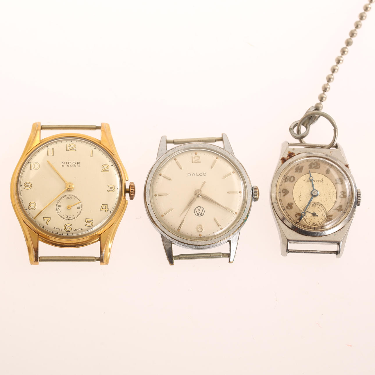 WRISTWATCHES, 3 pieces.