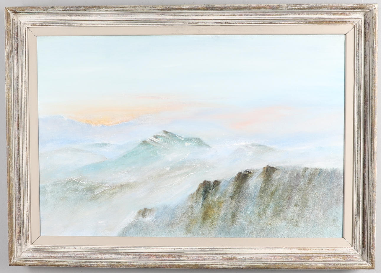 CUTHBERT T. BELL (B.1923). SNOWLINE, BORDERS REGION.