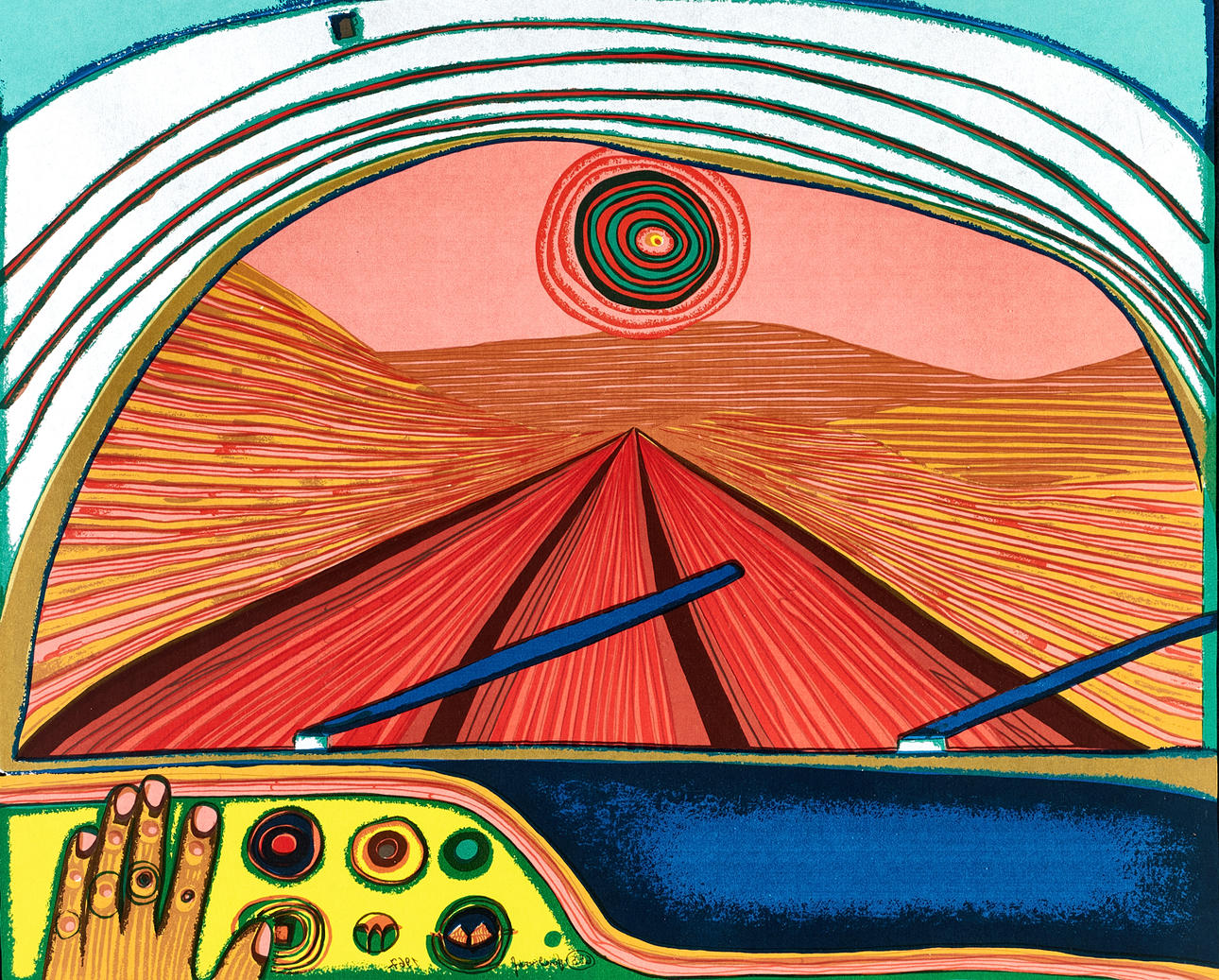 FRIEDENSREICH HUNDERTWASSER (1928–2000). “The Endless Way to You