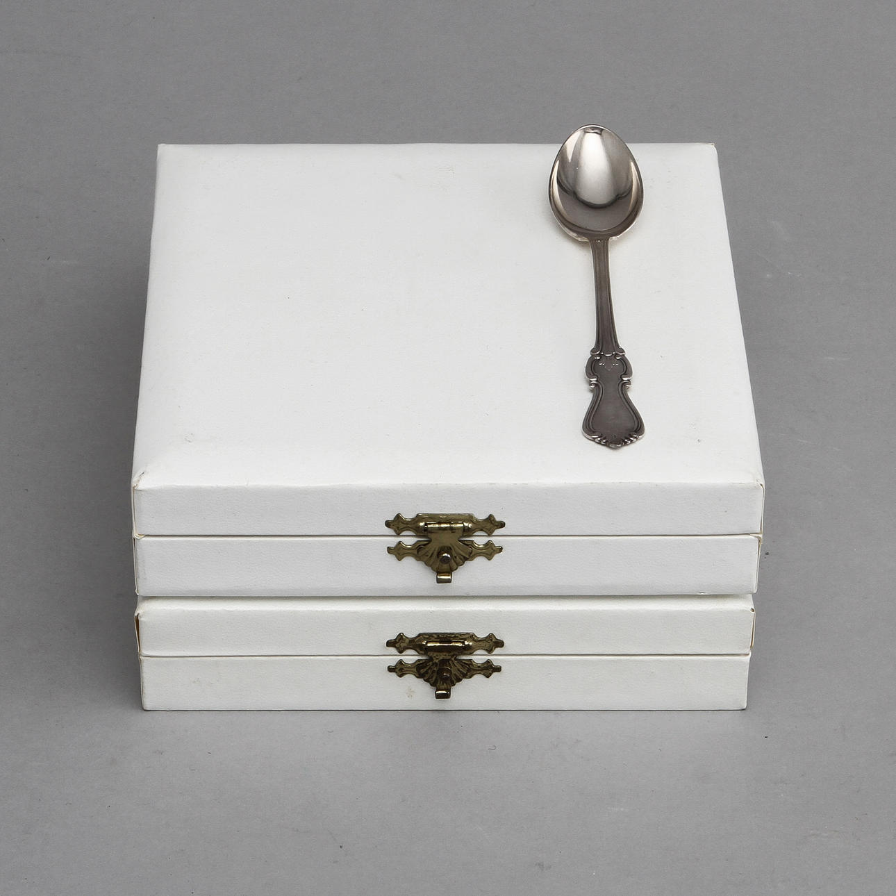 KAFFESKEDAR, 12 st, silver, Guldsmedsaktiebolaget.