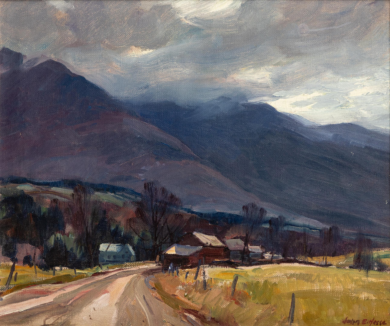 JOHN E. HESSE (20. JAHRHUNDERT). Kanadische Landschaft.