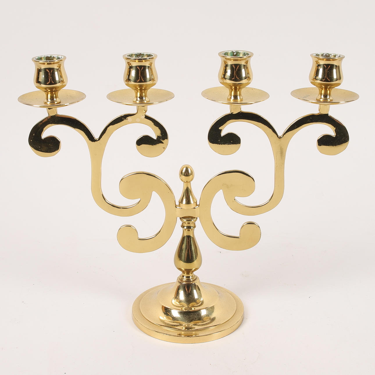 LJUSSTAKE, mässing, Calmare Nyckel AB.