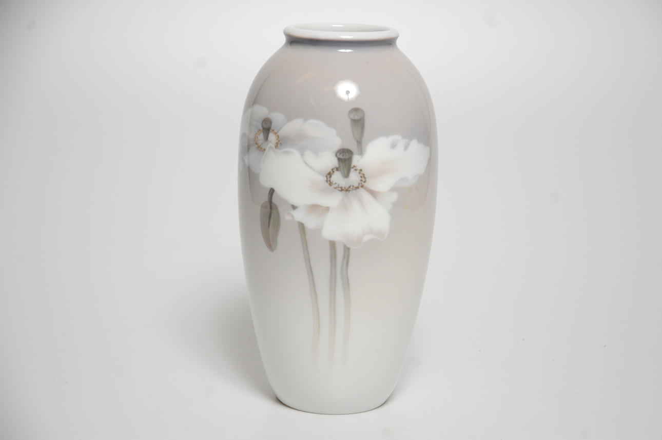 URNA, porslin, Bing & Gröndahl, Nr: 2652 2129, 1920-tal.