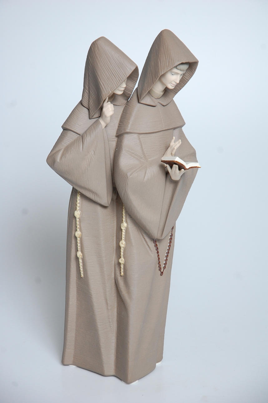 FIGURIN, " Munkar " keramik, Lladró.