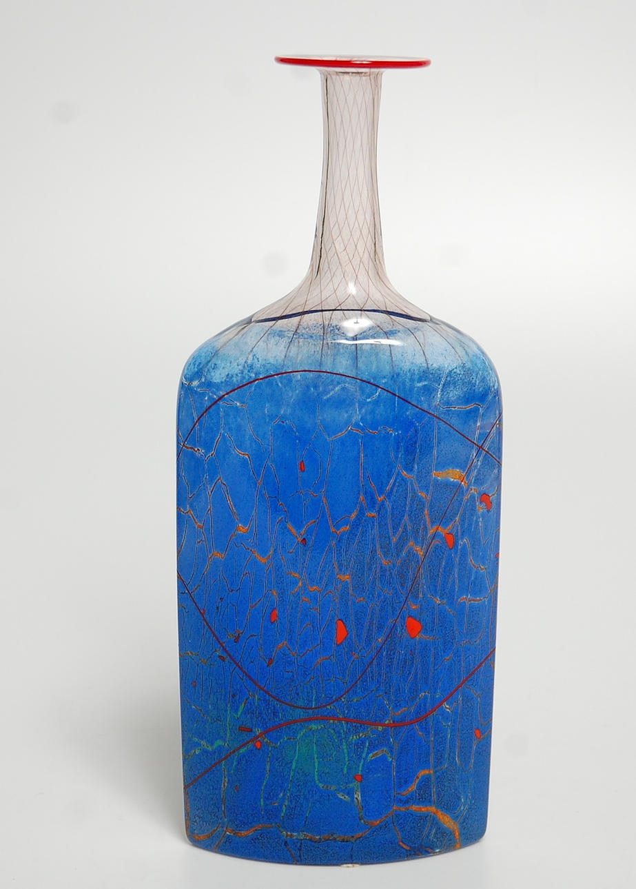 JAN-ERIK RITZMAN  OCH SVEN-ÅKE CARLSSON. Konstglas, signerad JR Transjö SC.JR.