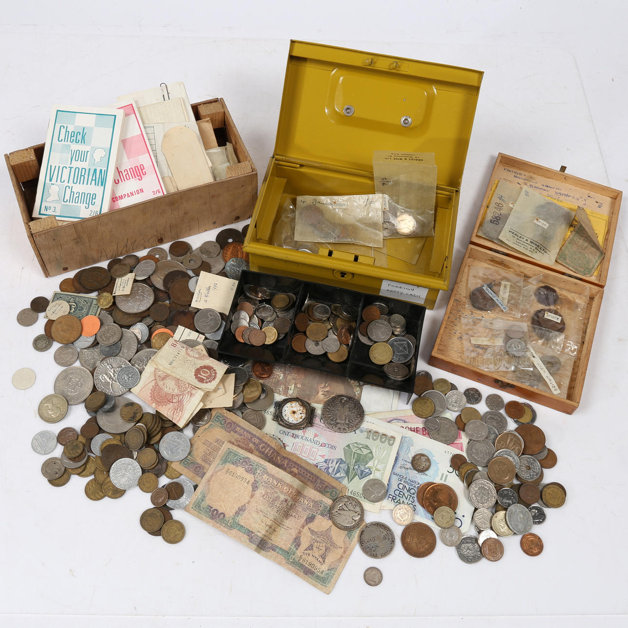 A COLLECTION OF COINS. Coins, Medals & Stamps - Coins & Banknotes ...