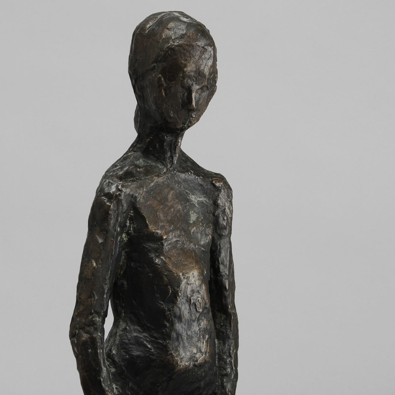 ROLF DENMAN. Skulptur, brons, signerad samt daterad 1956.