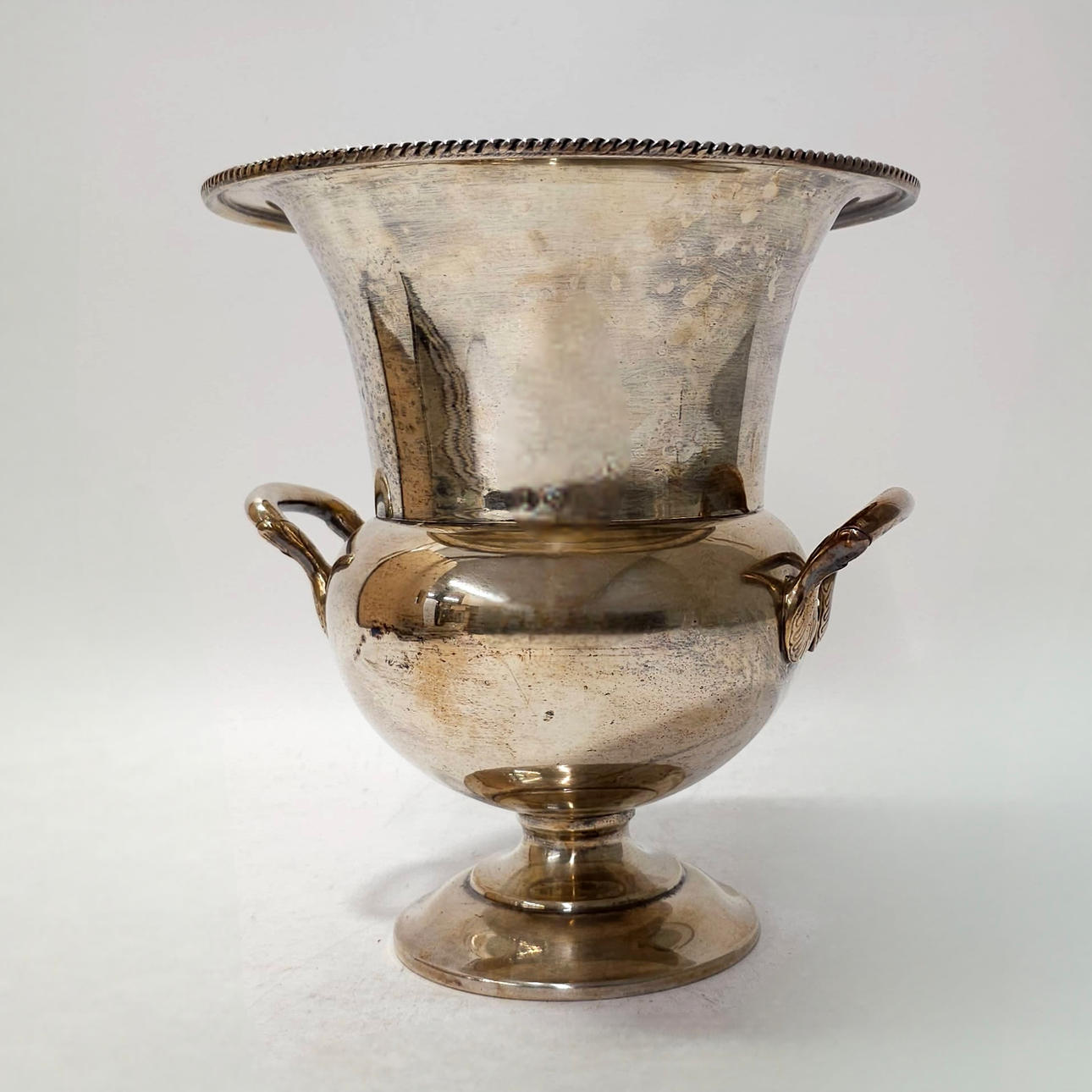 SØLV ALPACA CHAMPAGNEÆSKE.