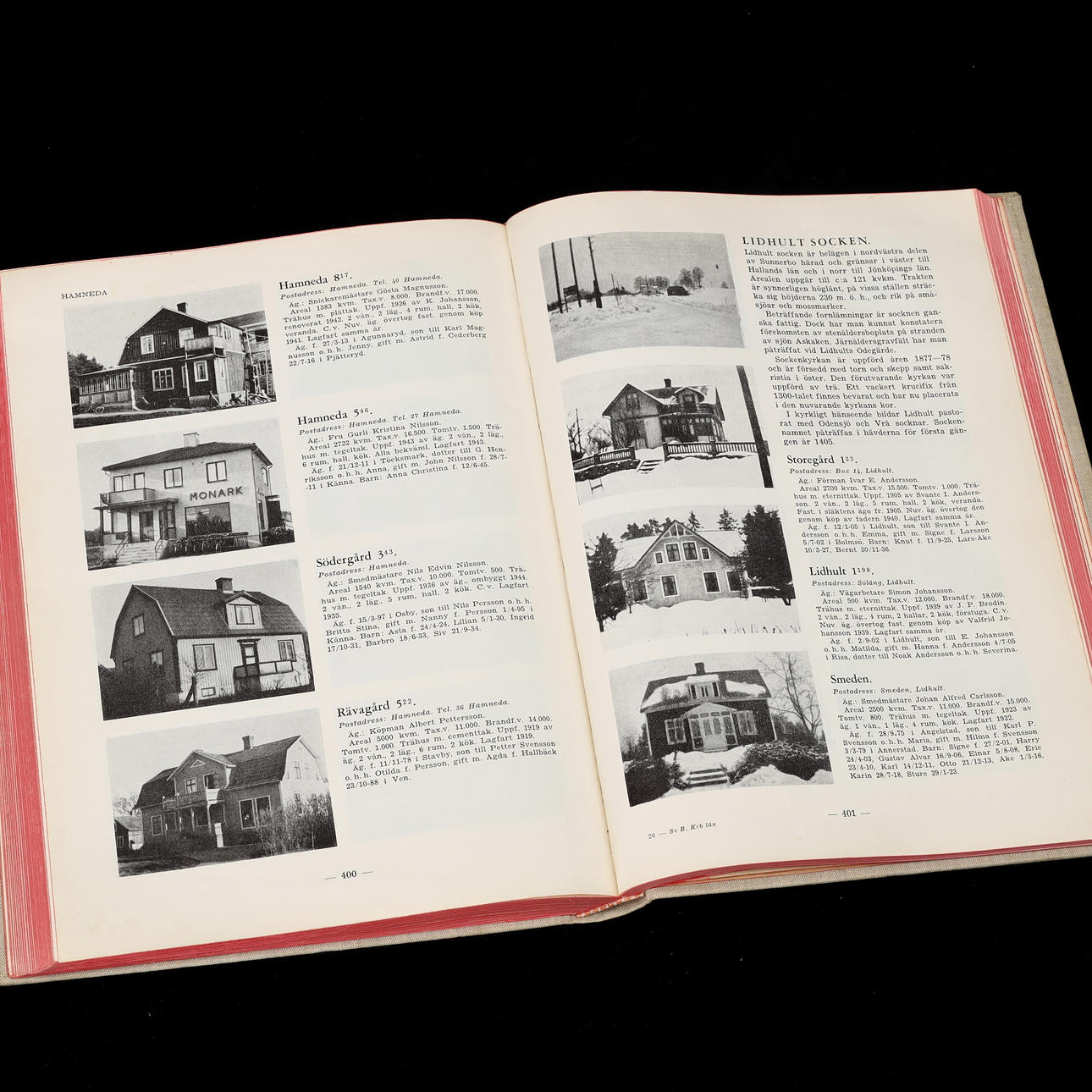 SCHWEDISCHE SIEDLUNG, Kronoberg län, 1952.