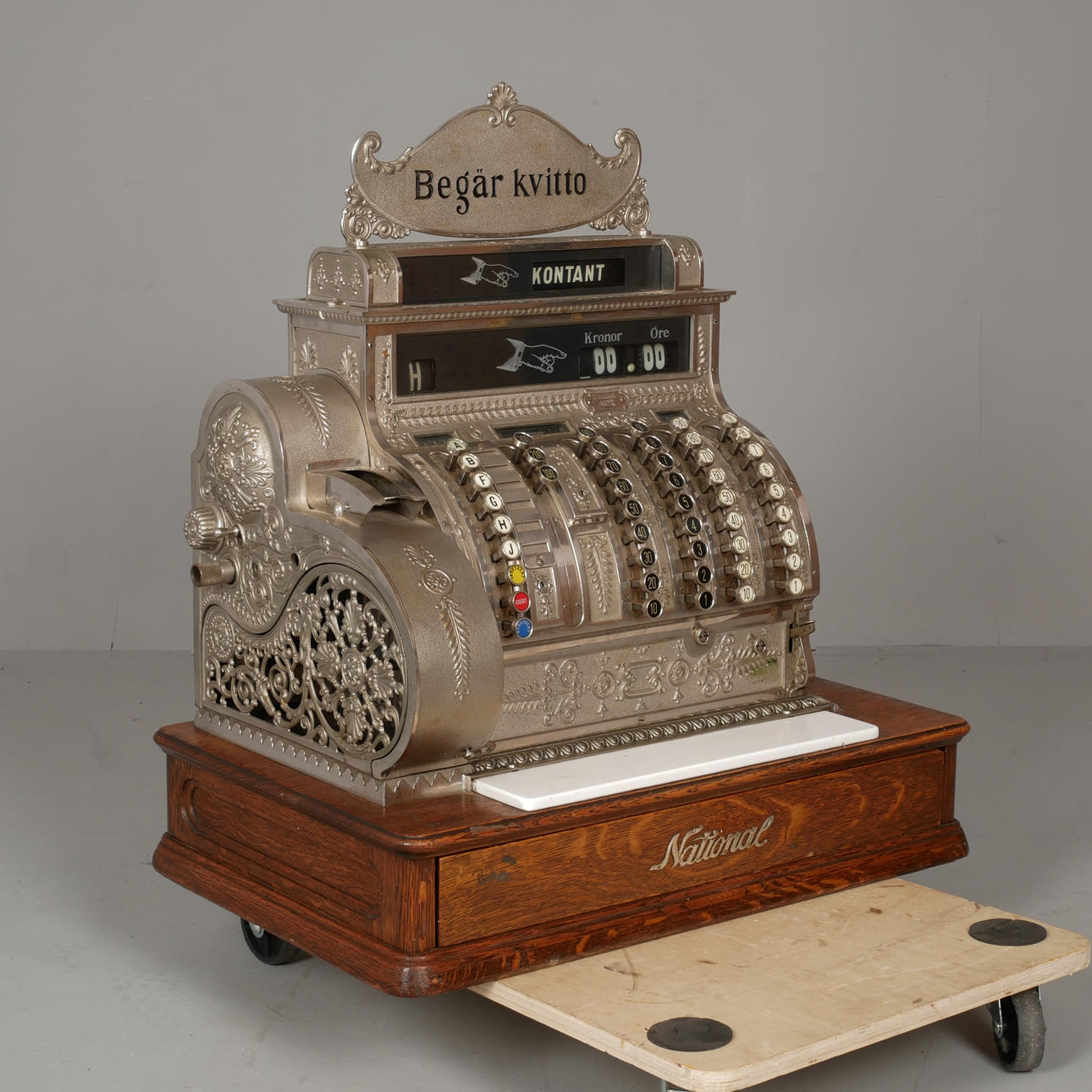 KASSEAPPARAT, National, Empirestil, 1914.