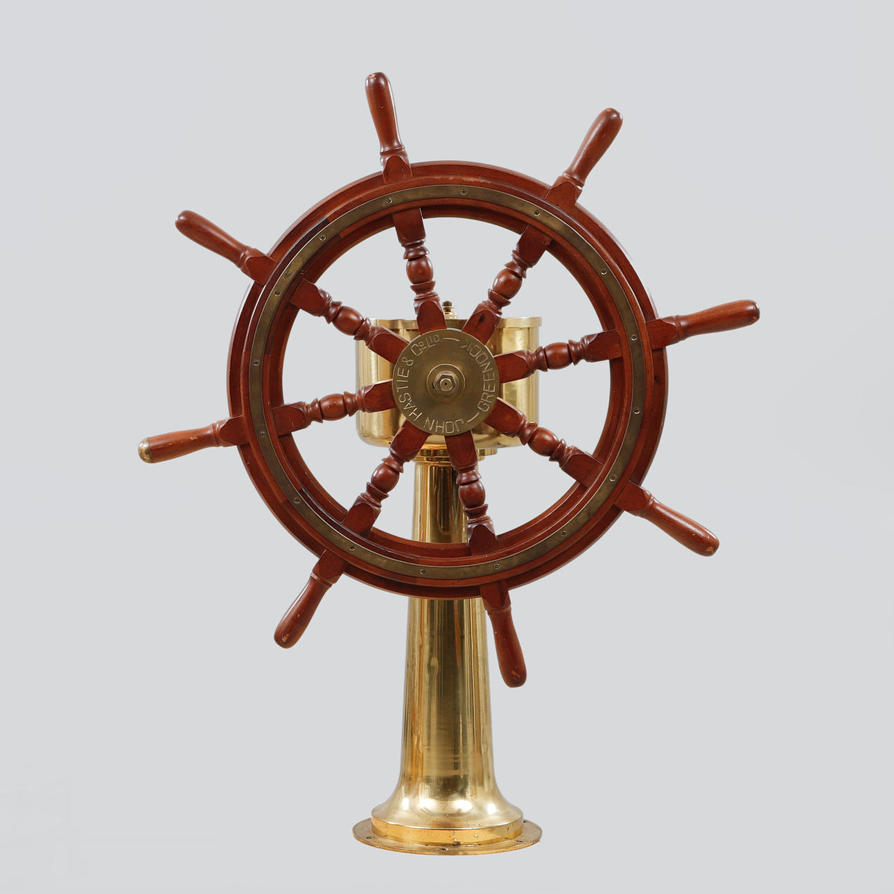 SHIP STEERING WHEEL, John Hastie & Co Ltd, Engineers