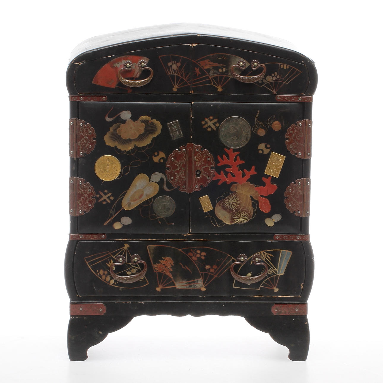 SMYCKESSKRIN, lackarbete, orientaliskt, 1900-tal.