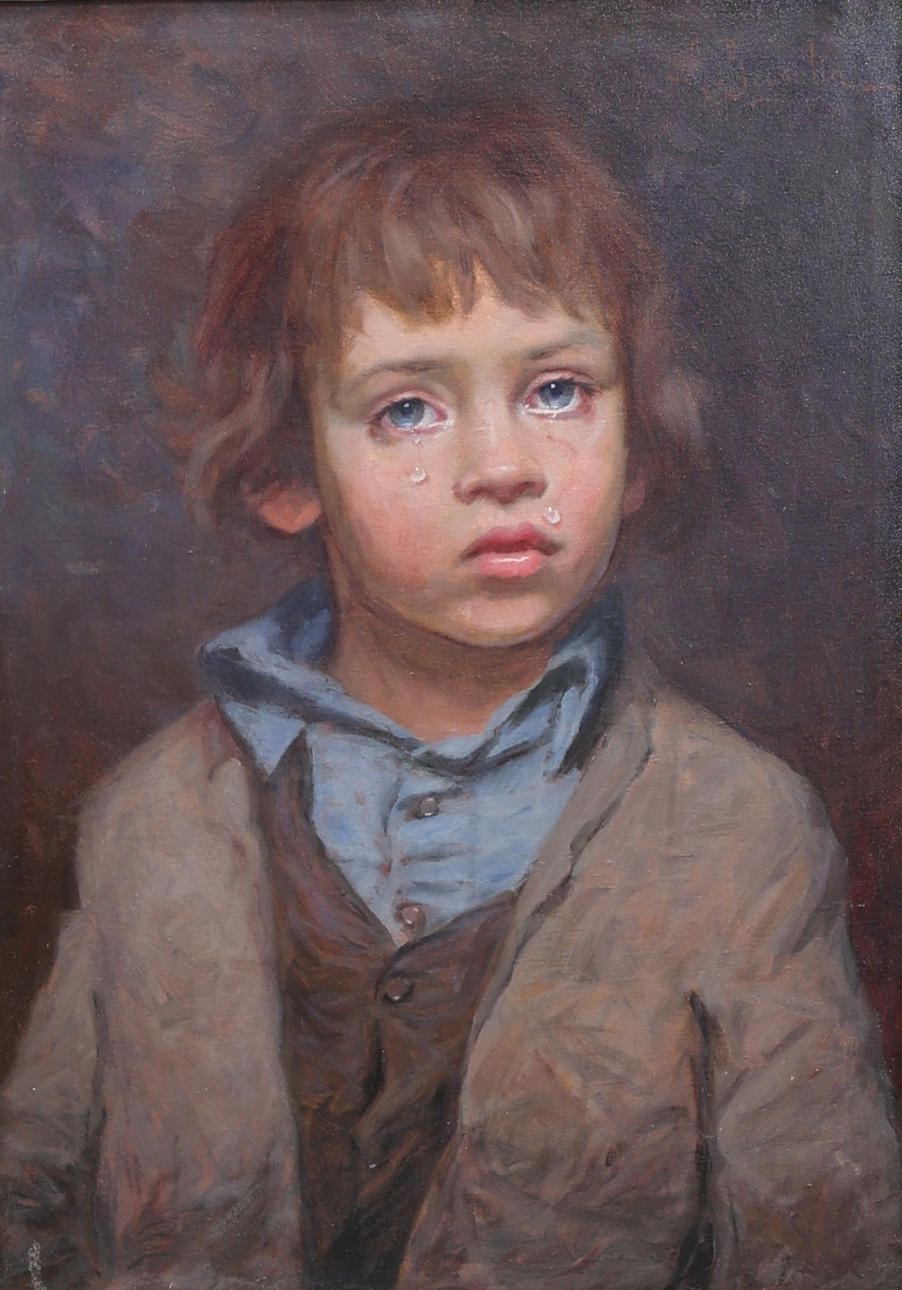 GIOVANNI BRAGOLIN. 1911-1981, “Crying Boy”.