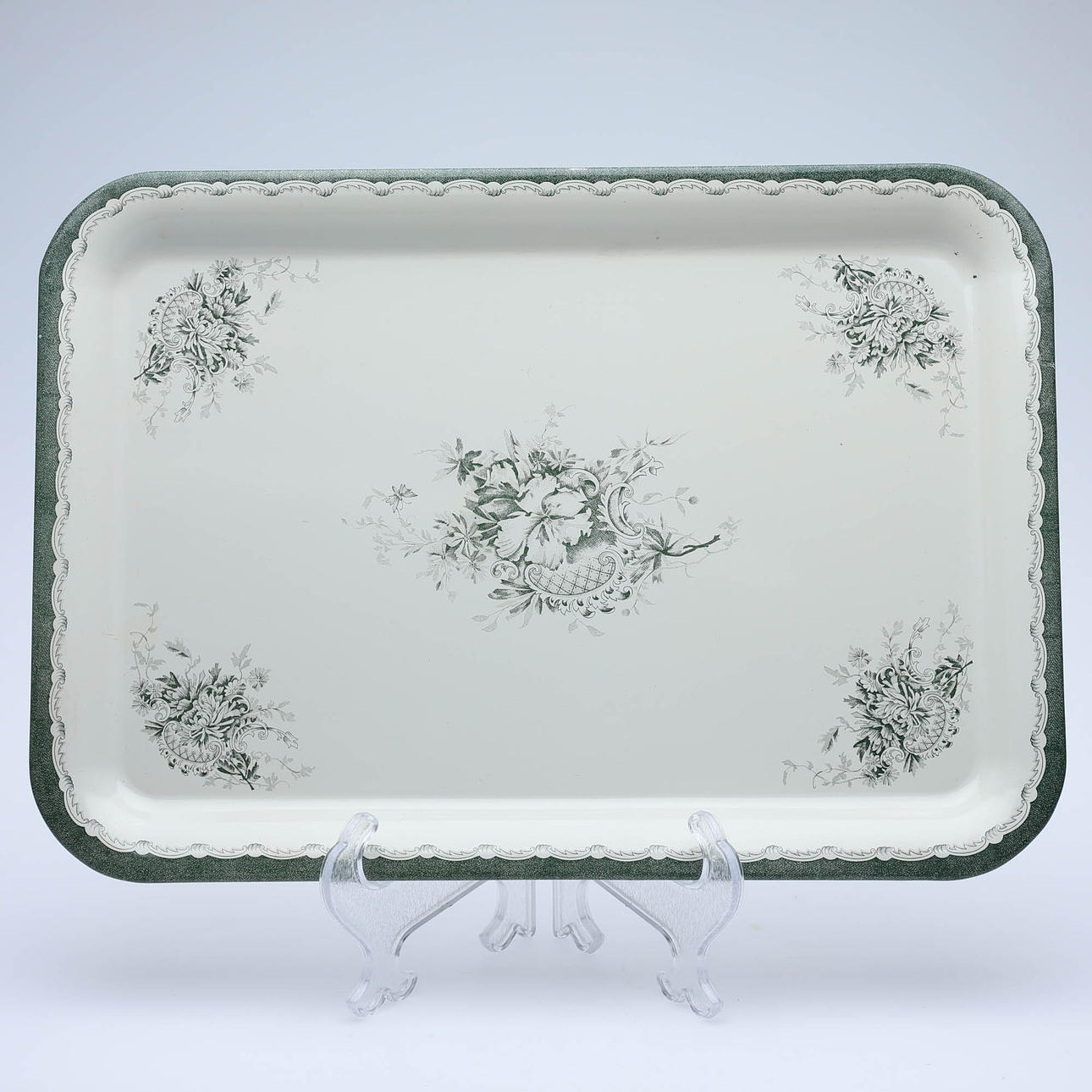 BRICKA, ''GRÖNA ANNA'', plåt, Rörstrand.