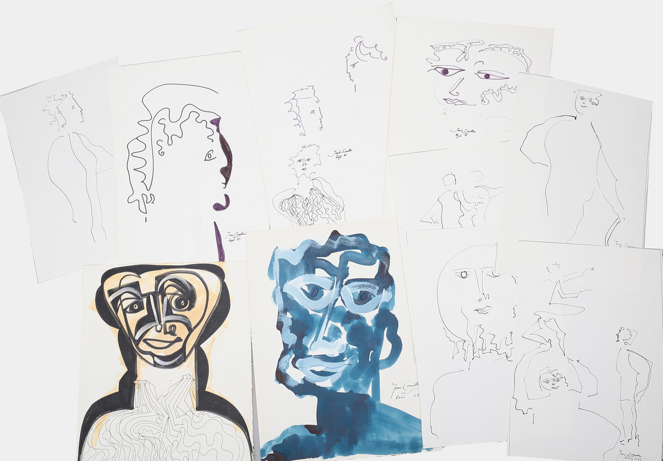 JOAN COMELLAS MARISTANY. Various drawings.