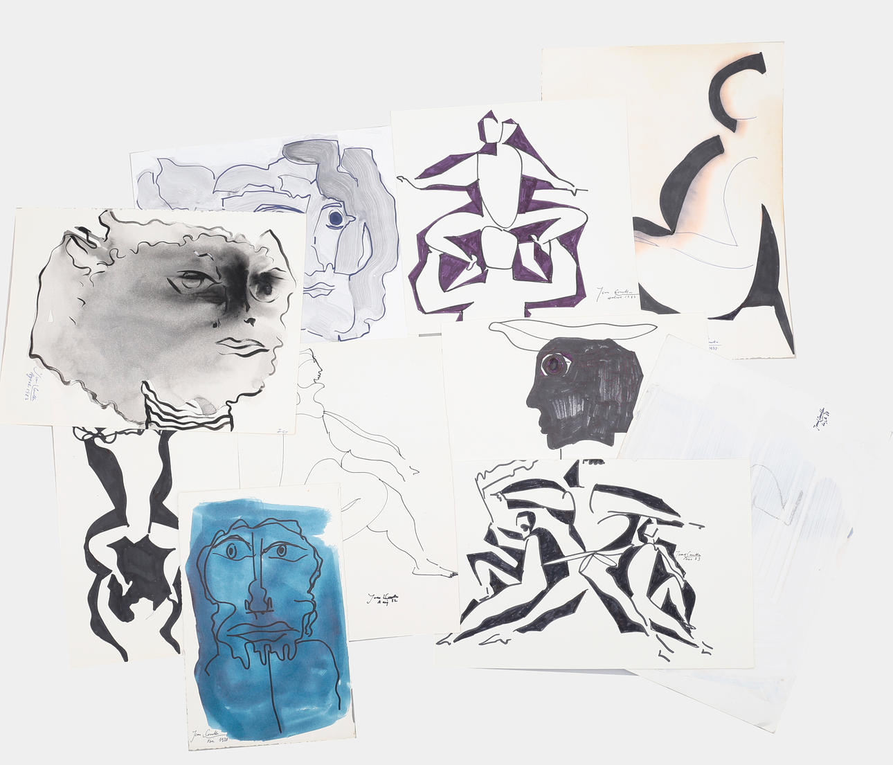 JOAN COMELLAS MARISTANY. Diverse ritningar.