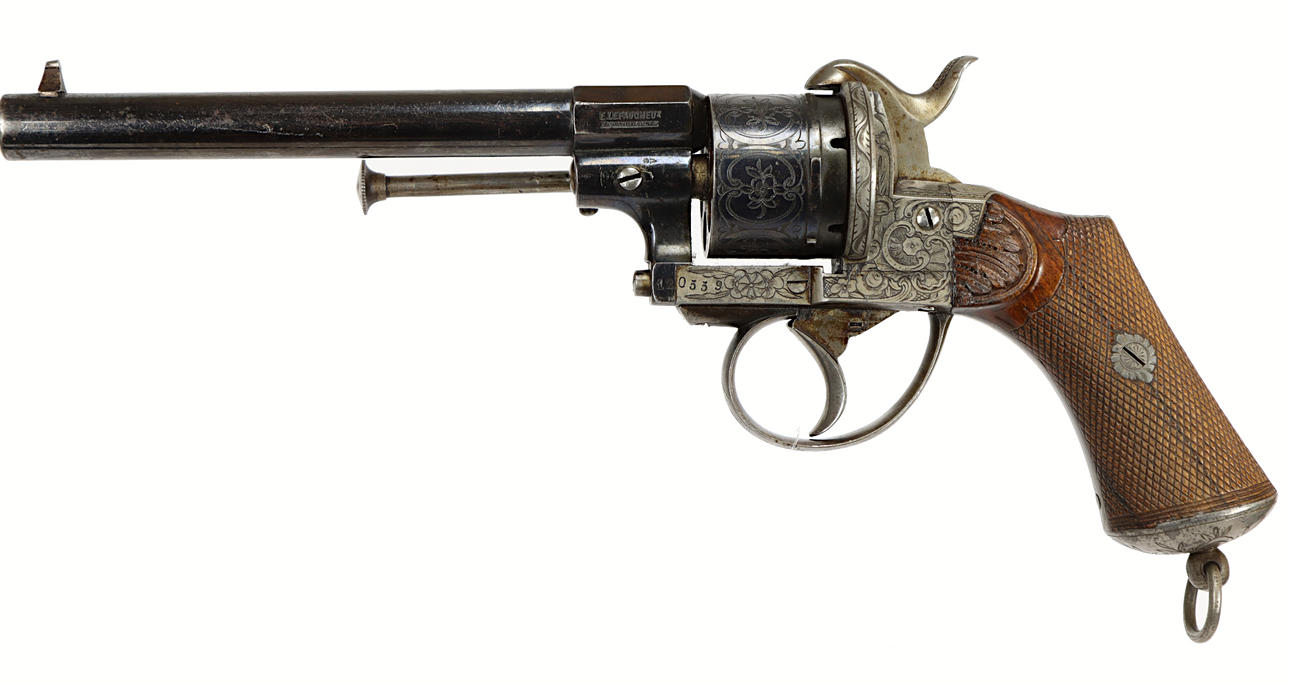 REVOLVER, Double Action, fabrikat Victor Collette, kaliber 9mm PF ...