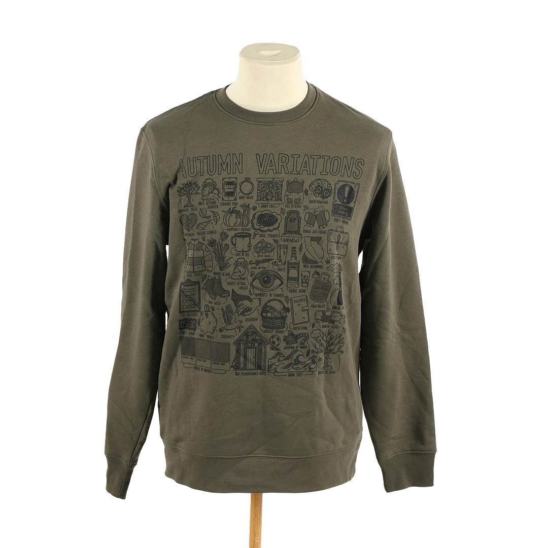 ED SHEERAN'S HOAX AUTUMN VARIATIONS JUMPER.