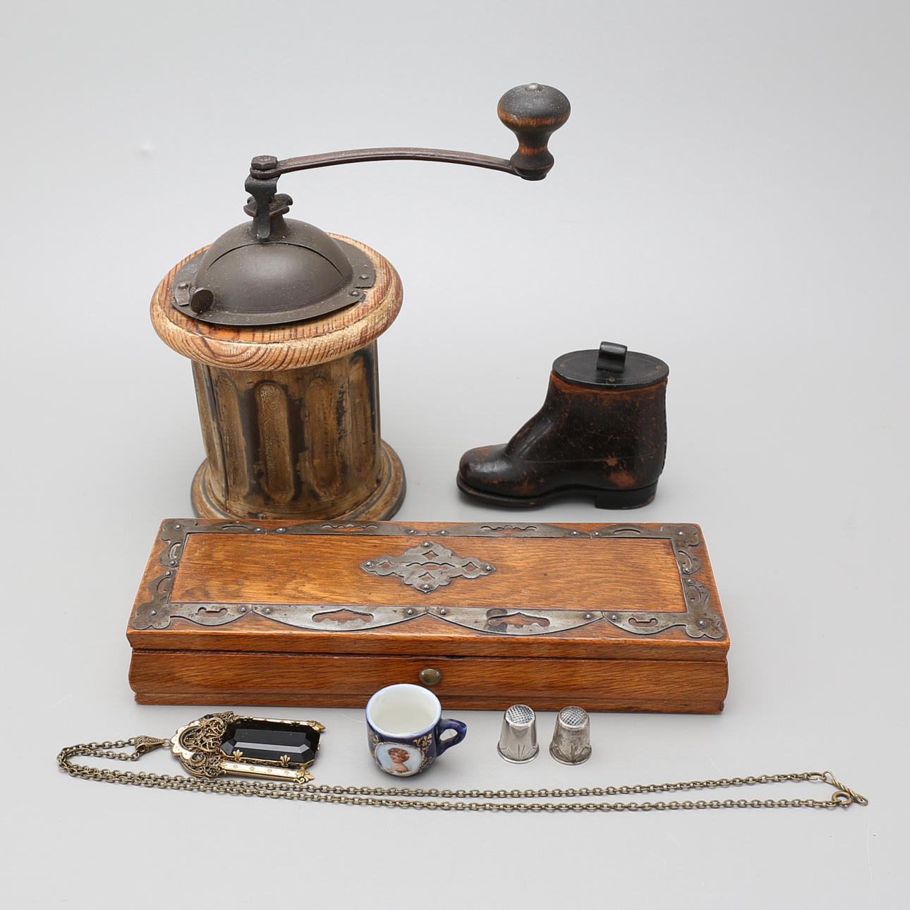 DIVERSE, 7 delar, 1800/1900-tal.