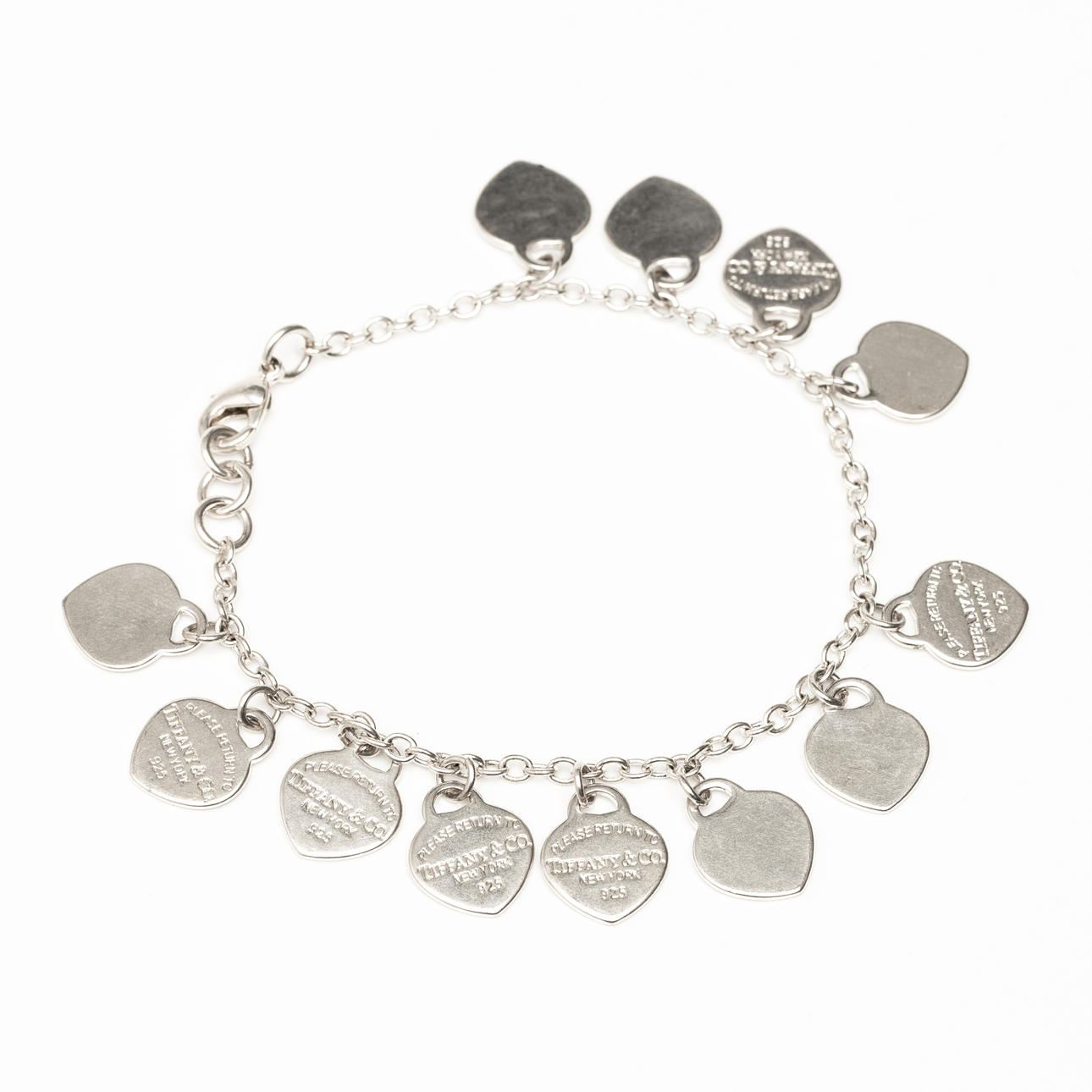 TIFFANY & CO, pulsera, «Corazón», plata de ley.