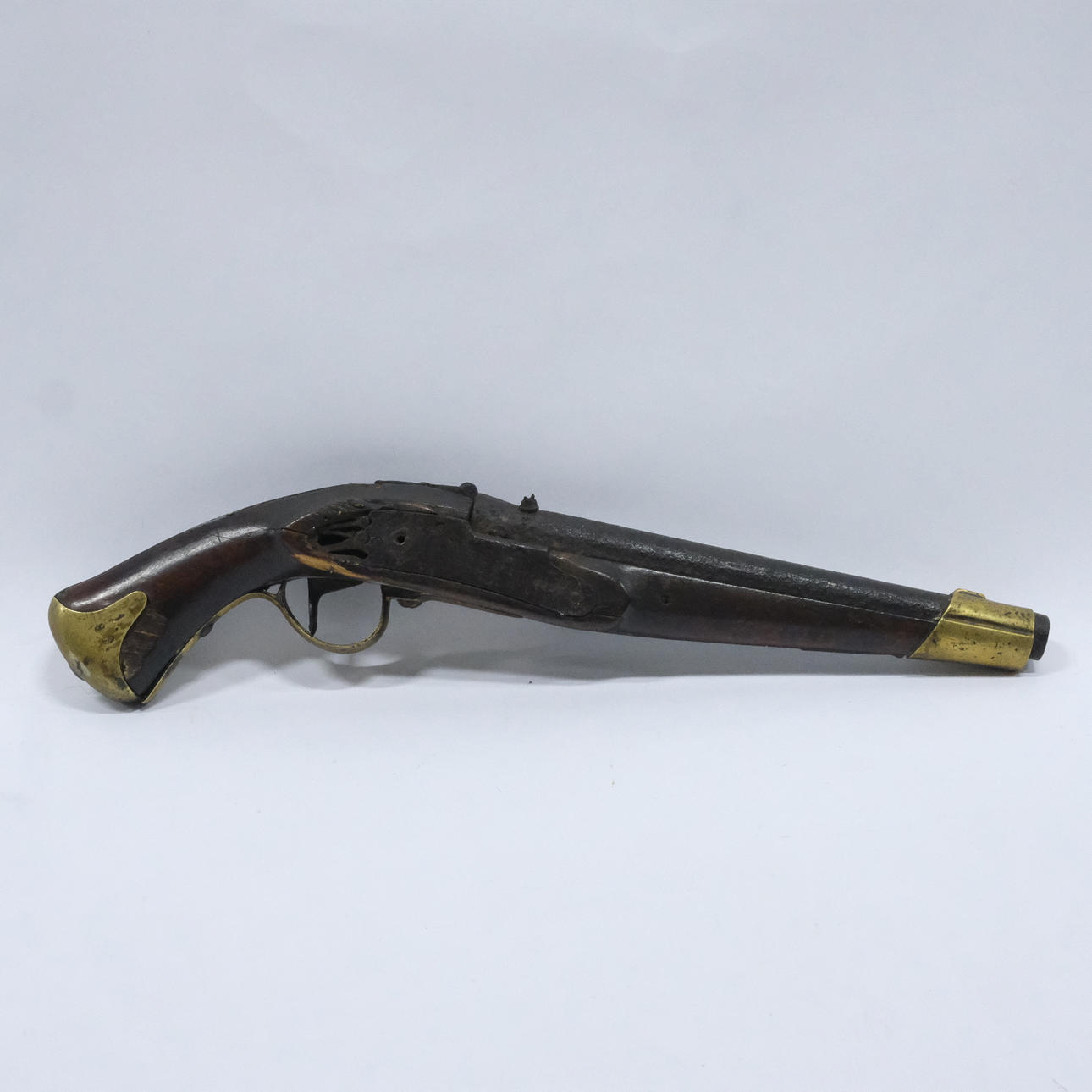 PERCUSSION LOCK GUN, MODEL 1820-1849.