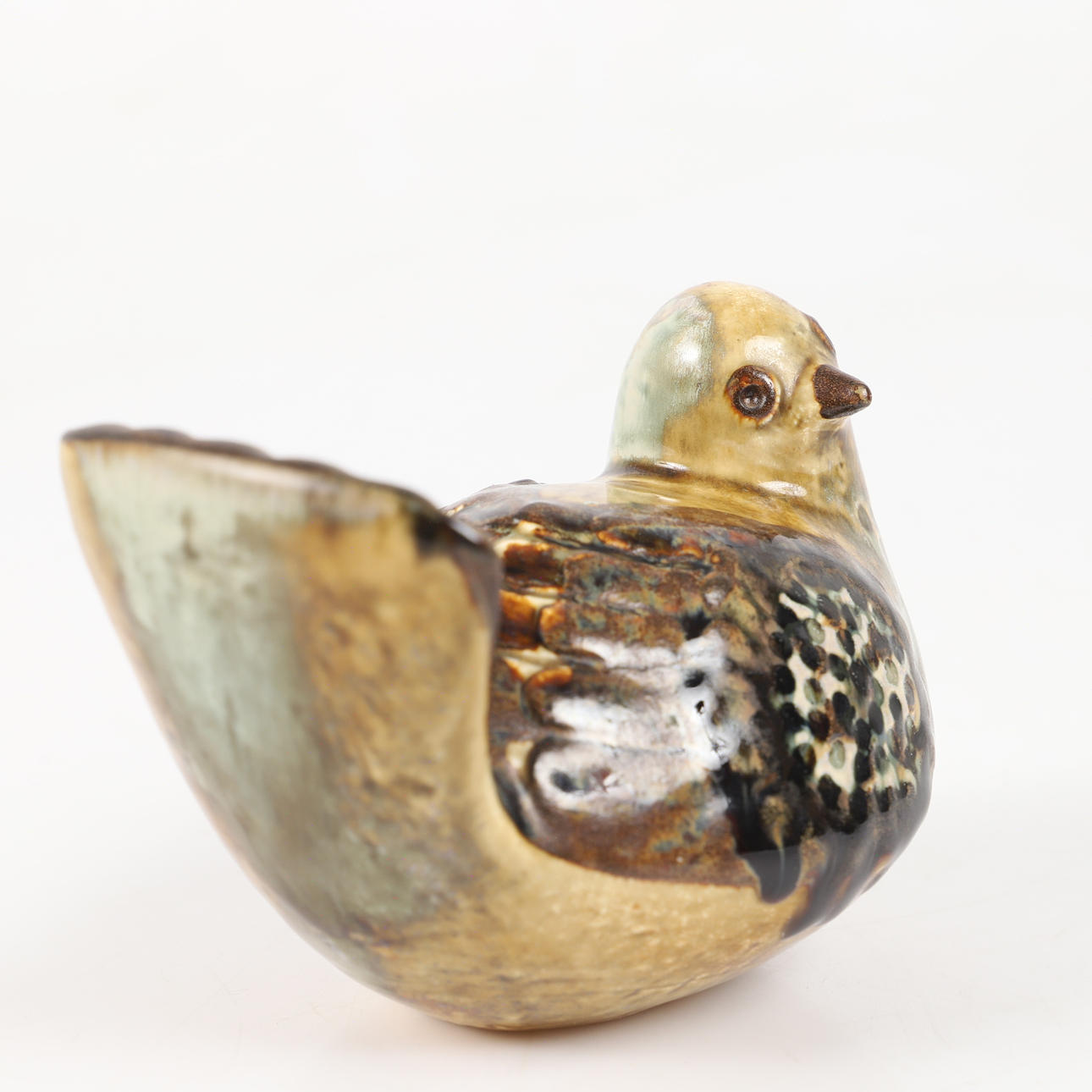 soholm Denmark ニワトリにわとり　Joseph Simon JOSEPH SIMON. Figurine, bird, pottery, Søholm, Denmark, signed