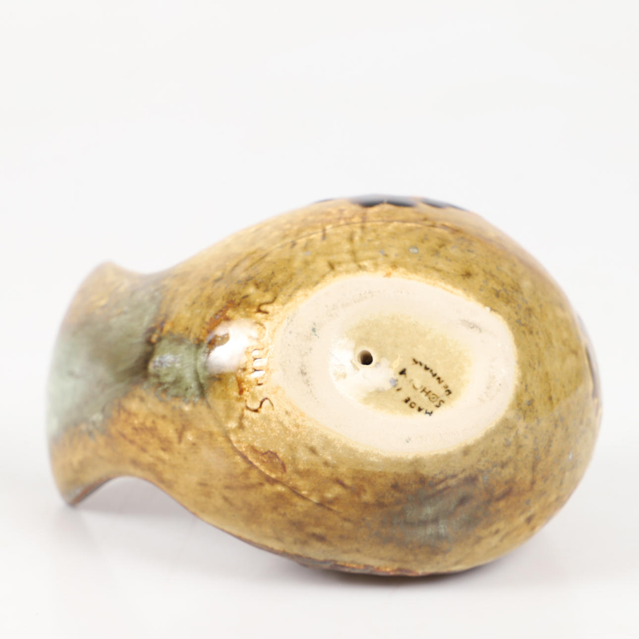JOSEPH SIMON. Figurine, bird, pottery, Søholm, Denmark, signed