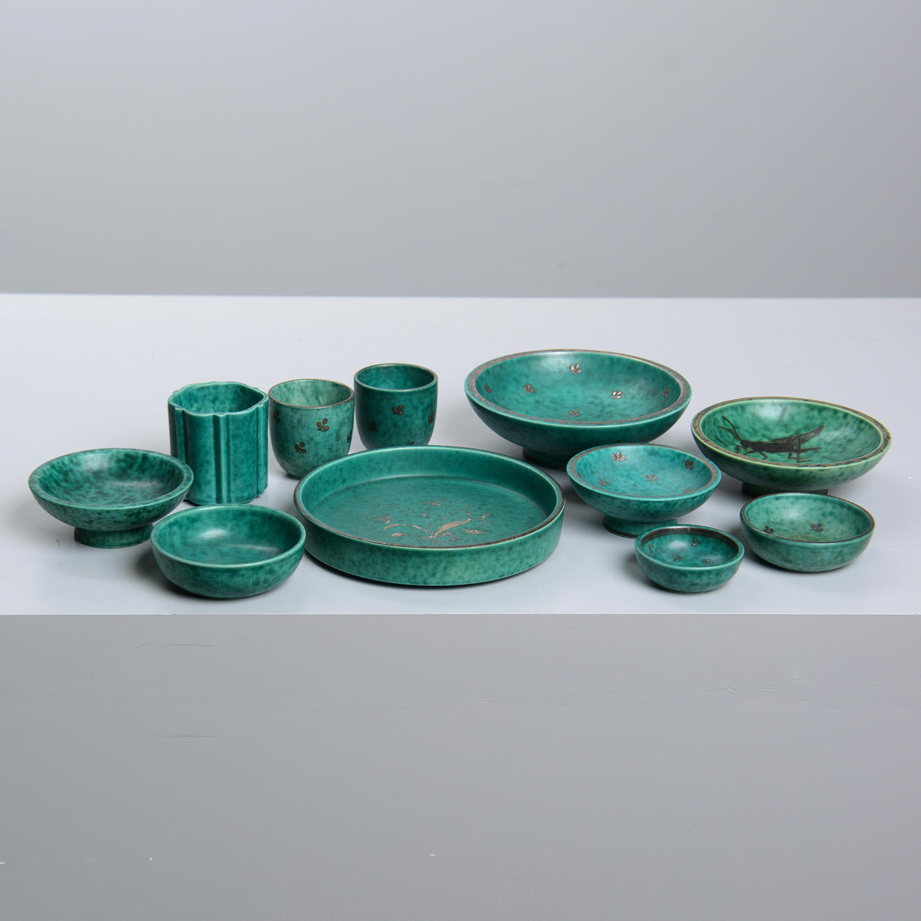 WILHELM KÅGE. „Argenta“, 11 stykker, Gustavsberg.