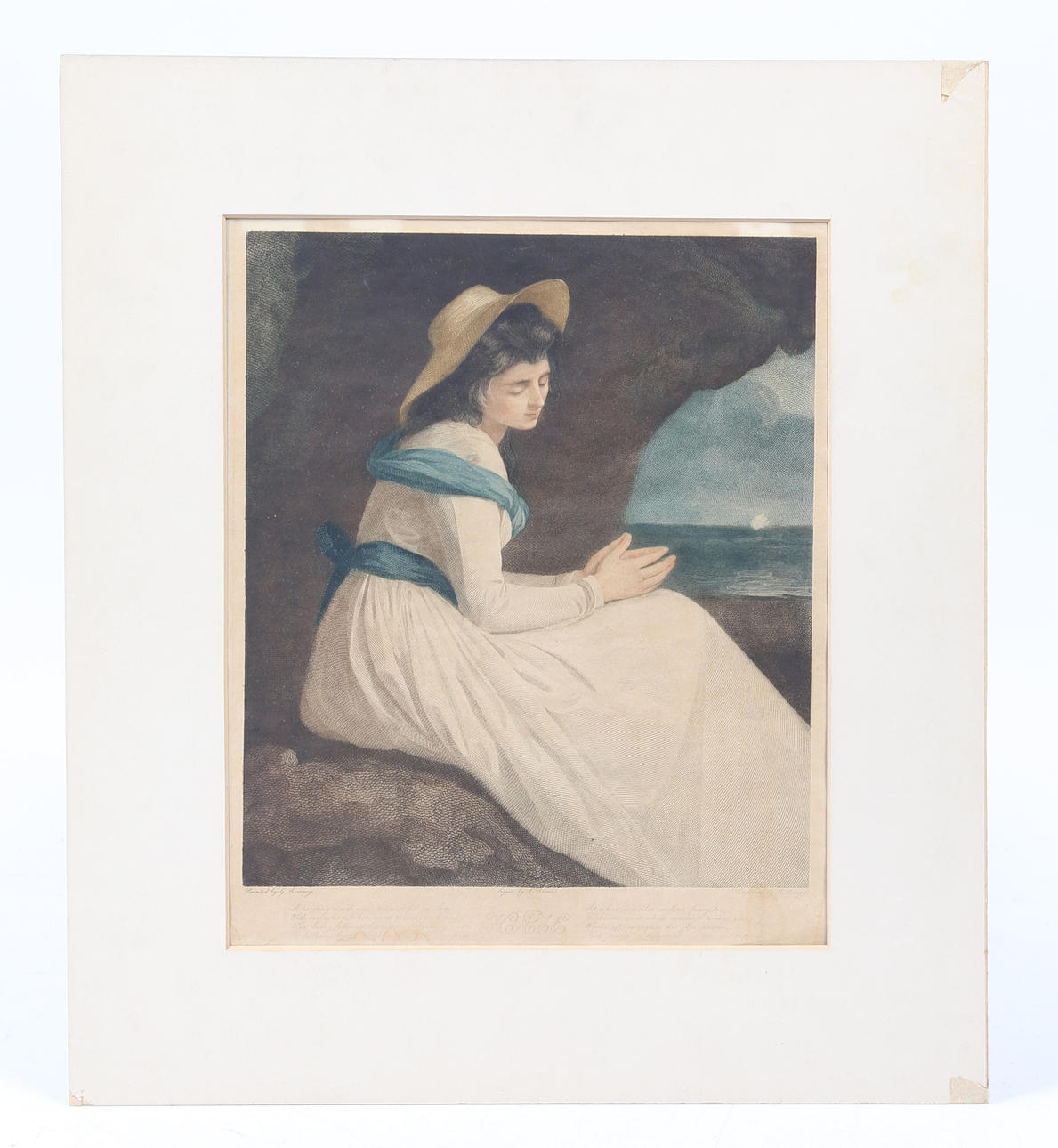 AFTER GEORGE ROMNEY "EMMA HAMILTON".