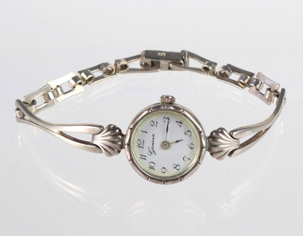 RELOJ DE PULSERA para mujer, plata 925.