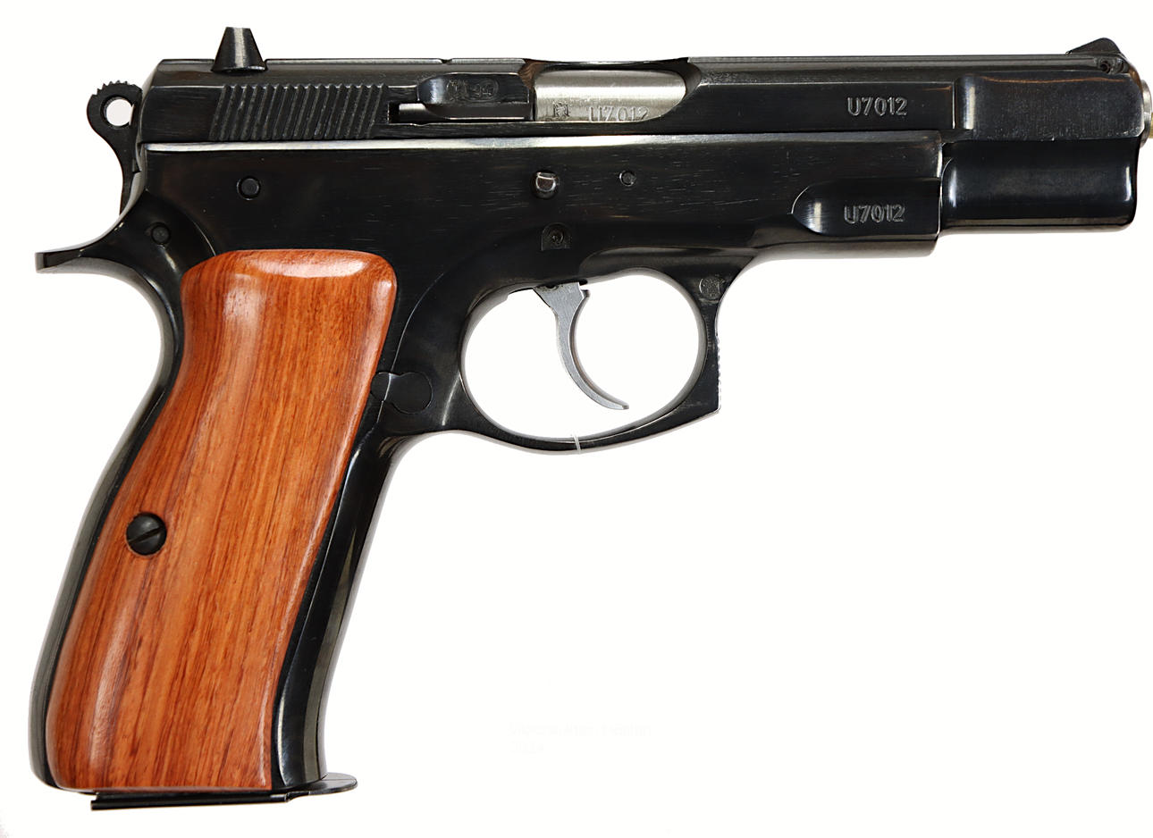 PISTOL, Semi-automatic, make CZ, model 75, calibre 9x19, n.d. U7012, se ...