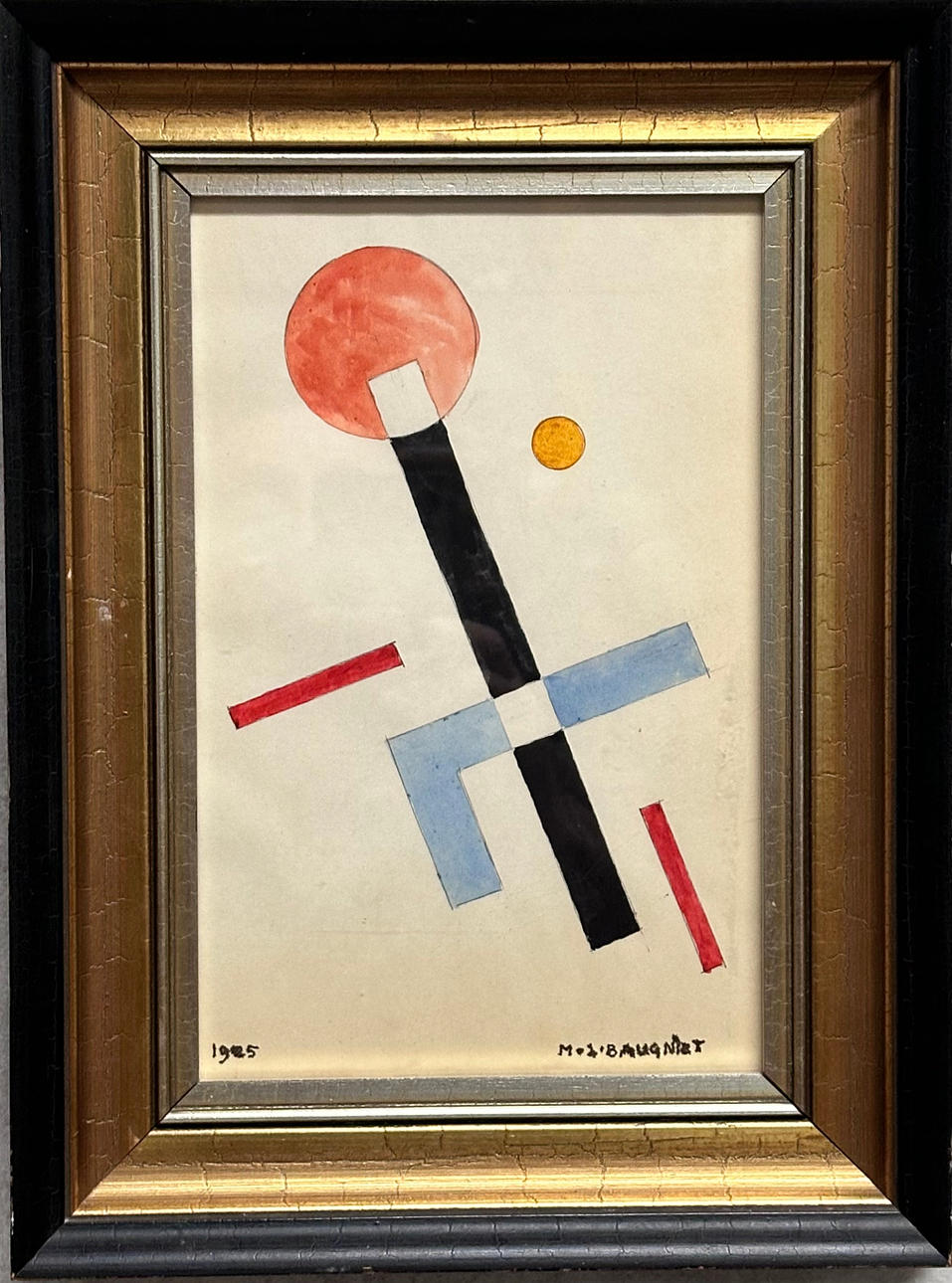 MARCEL-LOUIS BAUGNIET. Akvarell.