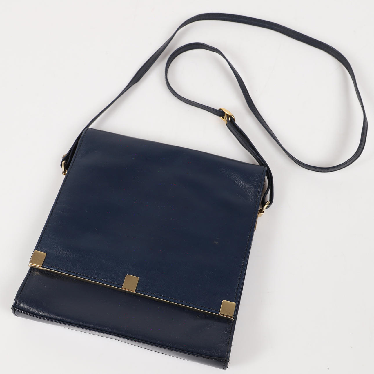 HANDBAG, dark blue, Nateva, Finland.