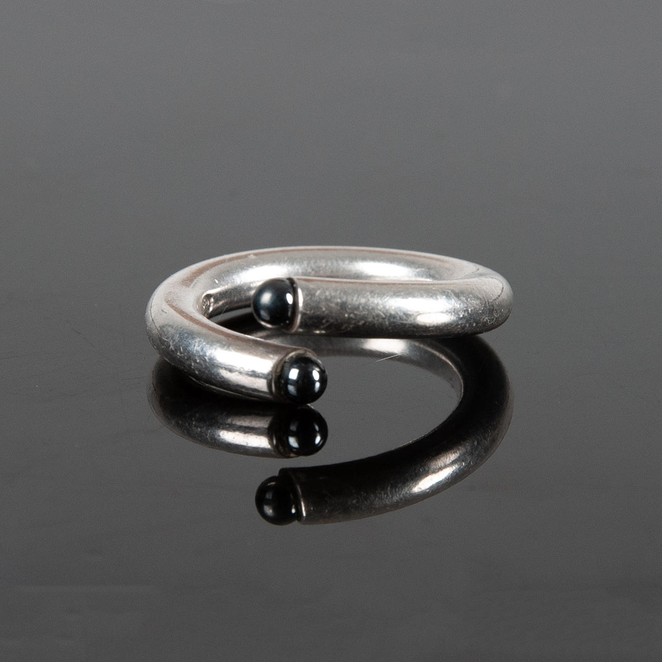 GEORG JENSEN. Ring, Silber.