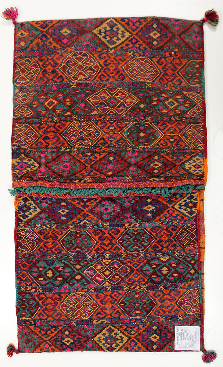 SADELVÄSKA, SHAHSAVAN, PERSIEN, 132 x 75 cm.