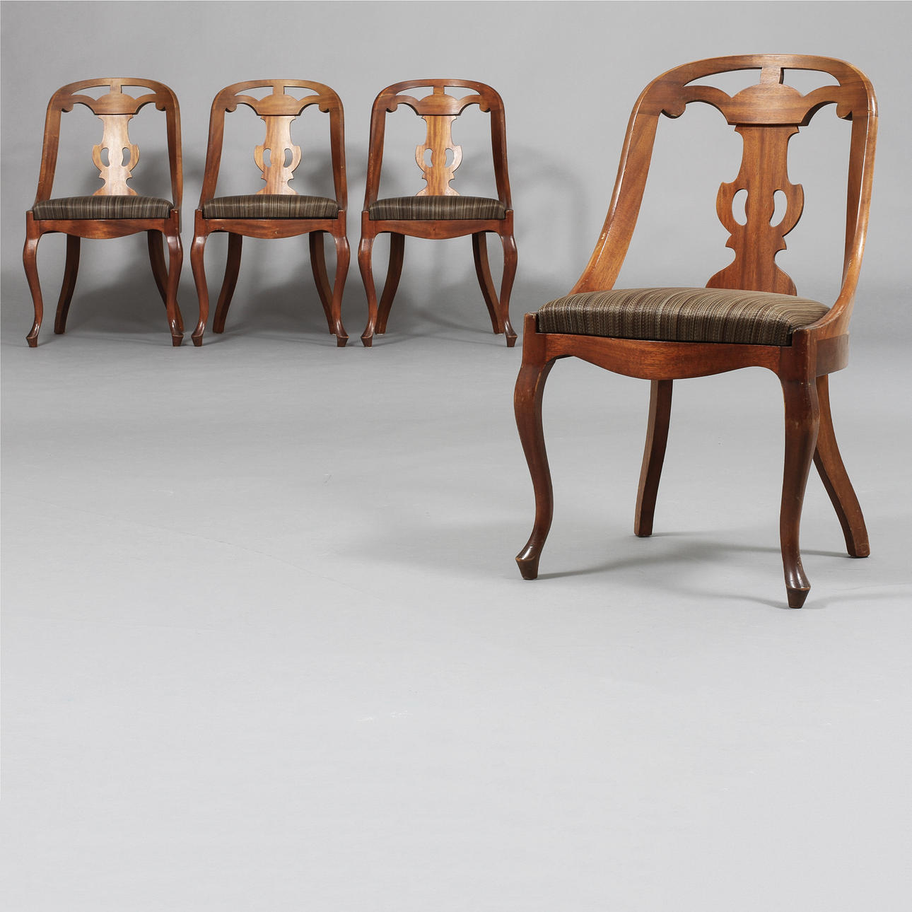 STOLAR, 4 st, Göteborgstolar, 1900-tal.