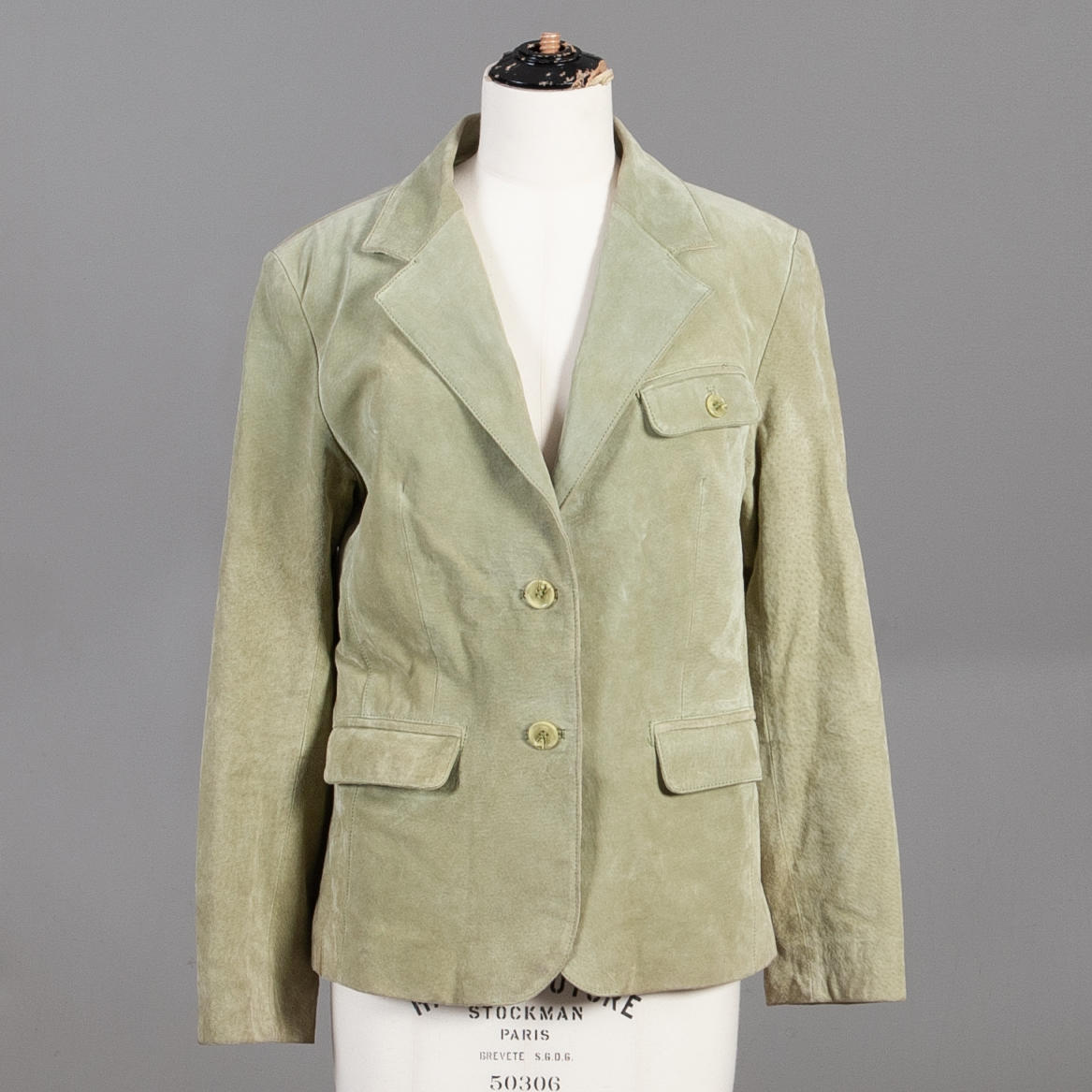 KAVAJ MOCKA. Dam, lindblomsgrön.