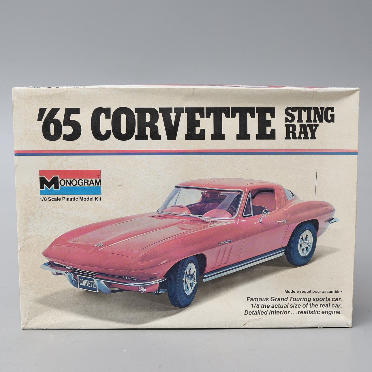 BYGGSATS, MONOGRAM, "65 CORVETTE STING RAY", 1/8.