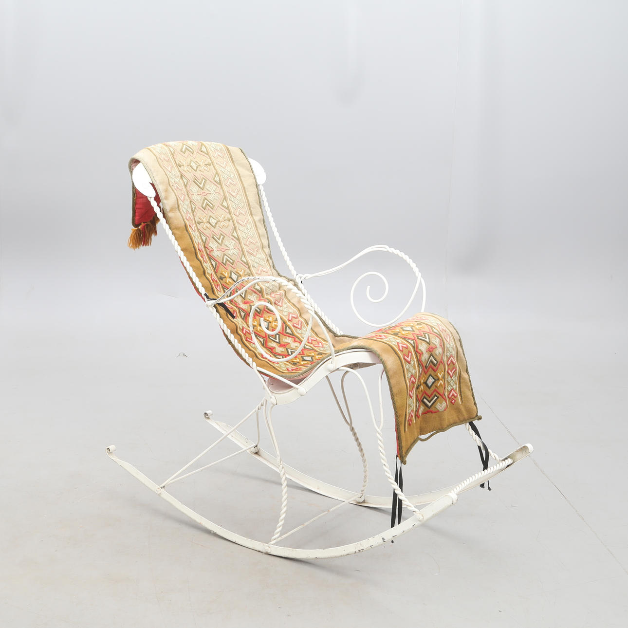 SCHAUKELSTUHL, Metall.