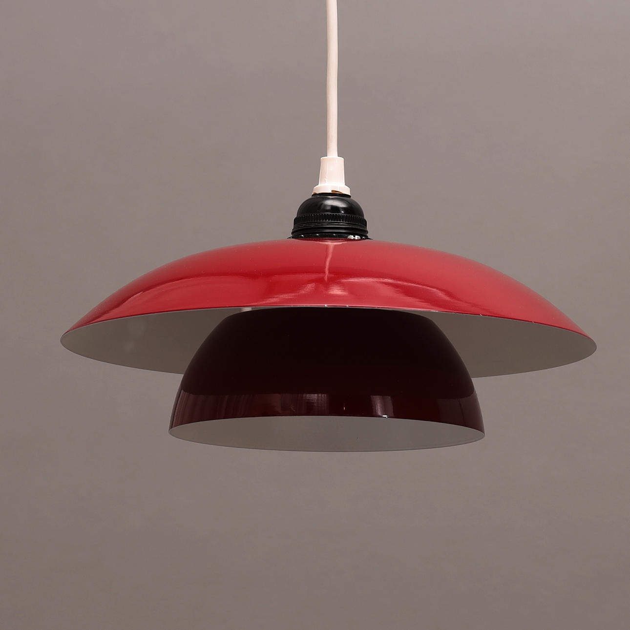 LOFTSLAMPE, Hamalux, mærket, Danmark.