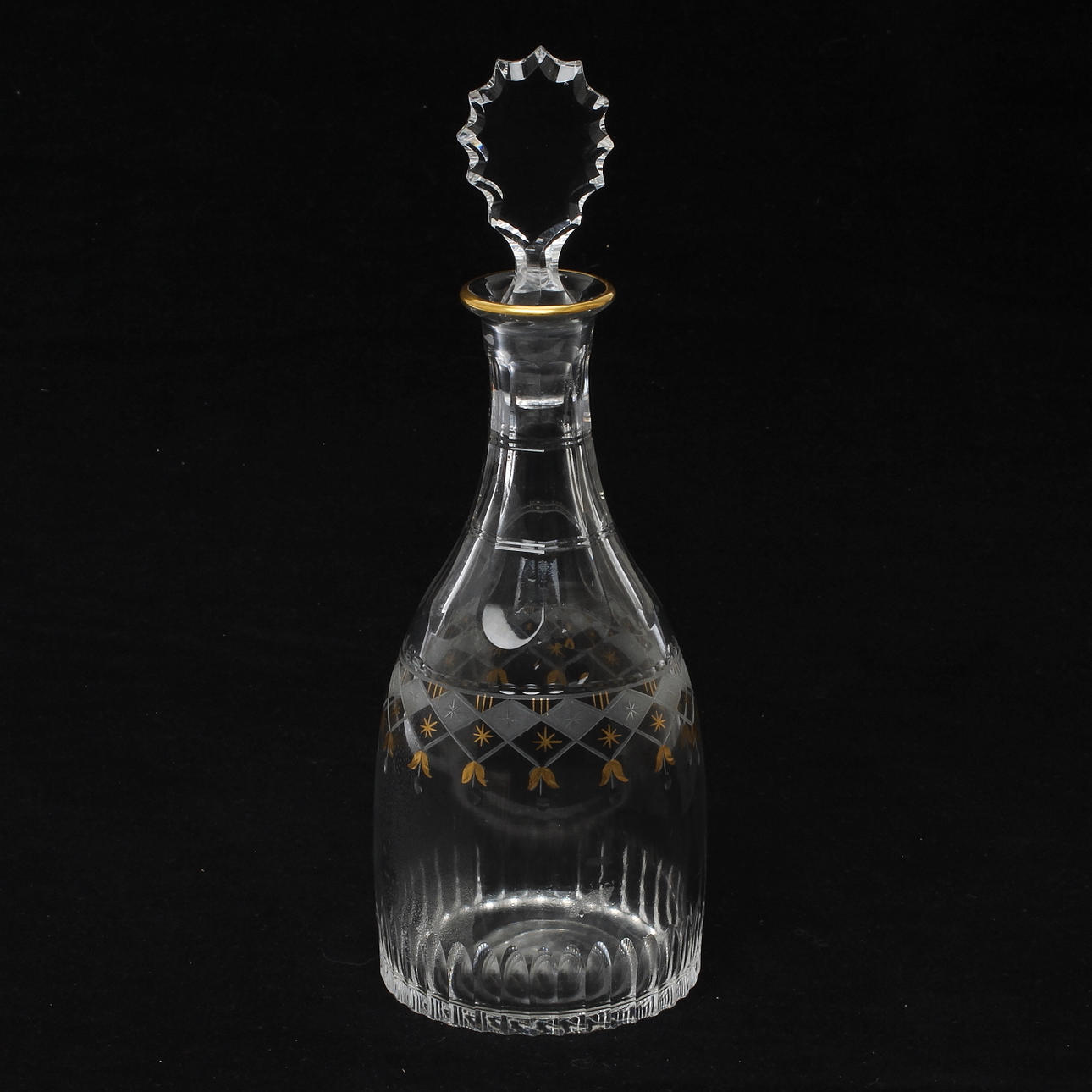 KARAFF, glas, modell Odelberg junior, Kosta.