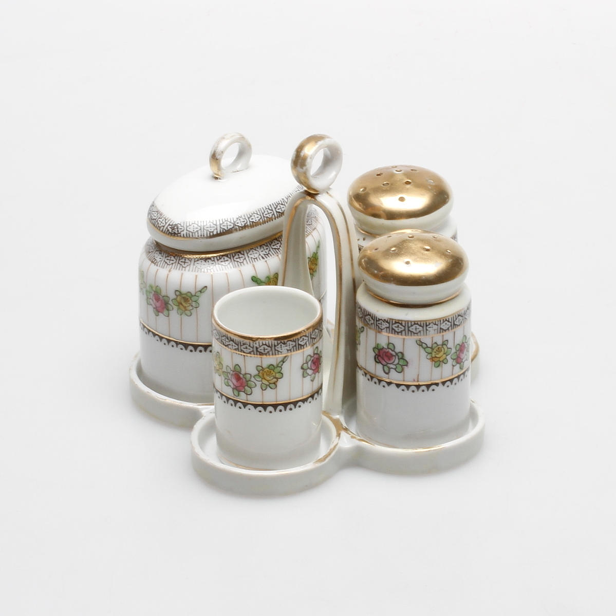 BORDSUPPSATS, 5 delar, porslin, Nippon, Japan.