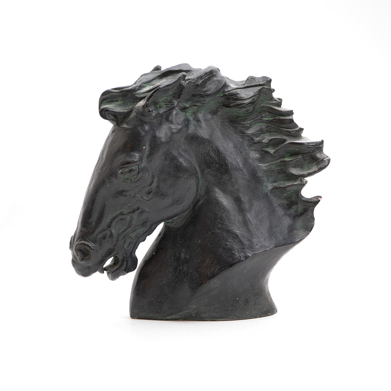 JAMES SPRATT. Sculpture, painted ceramics, signed and dated 1978.