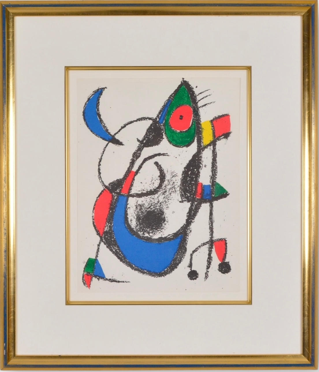 JOAN MIRÓ. Farvelitografisk udskrivning.