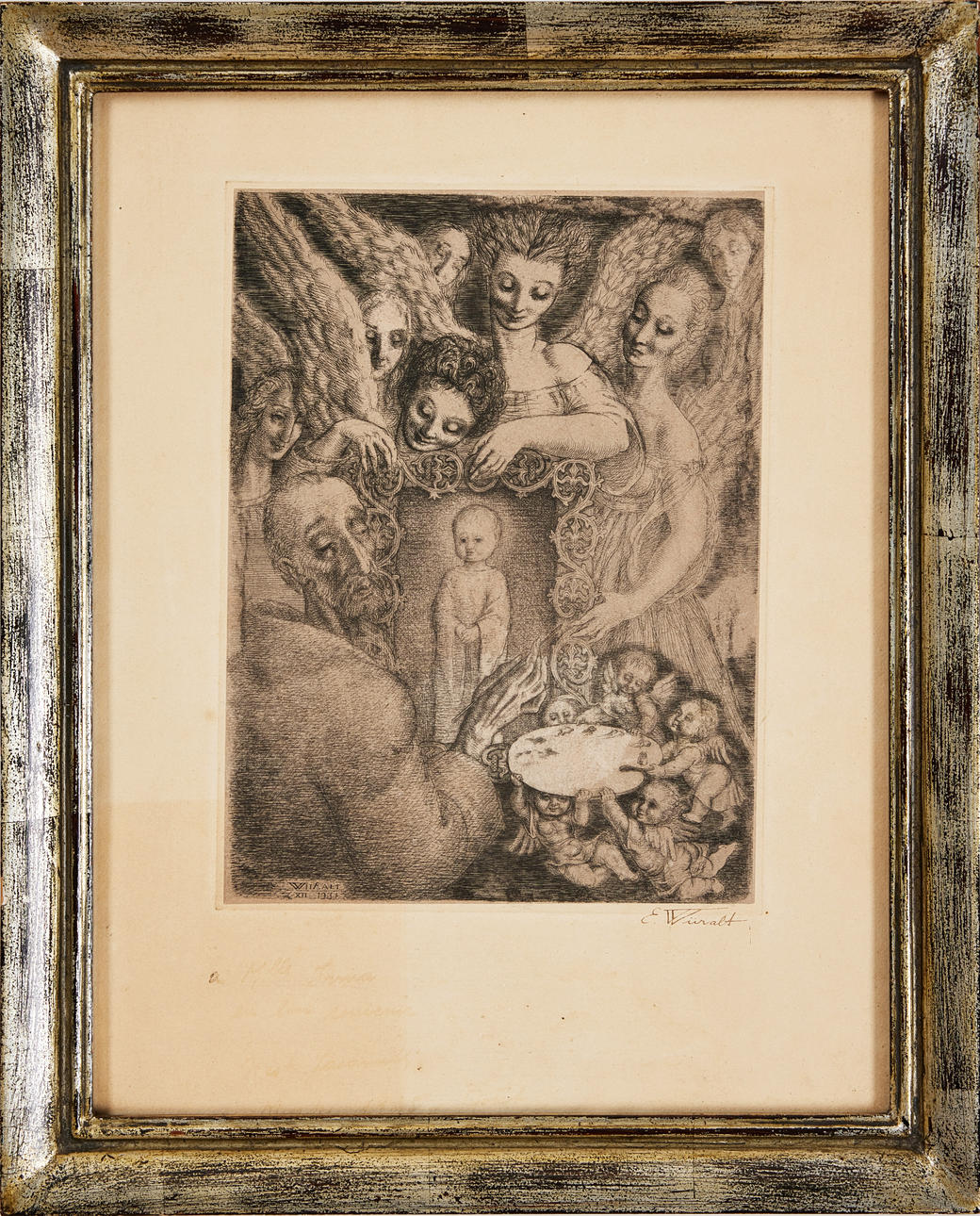 EDUARD WIIRALT. „Maler“ (Ein Maler).